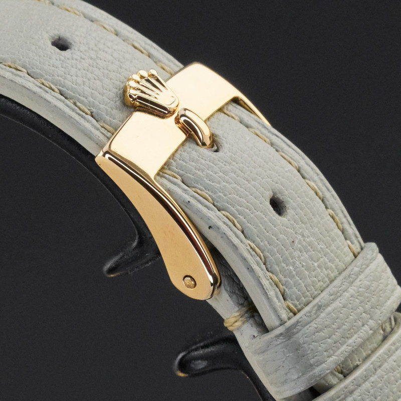 Rolex Cellini, 4133, 31mm, 1981, Yellow gold, White Roman dial, Fullset, 1y warranty