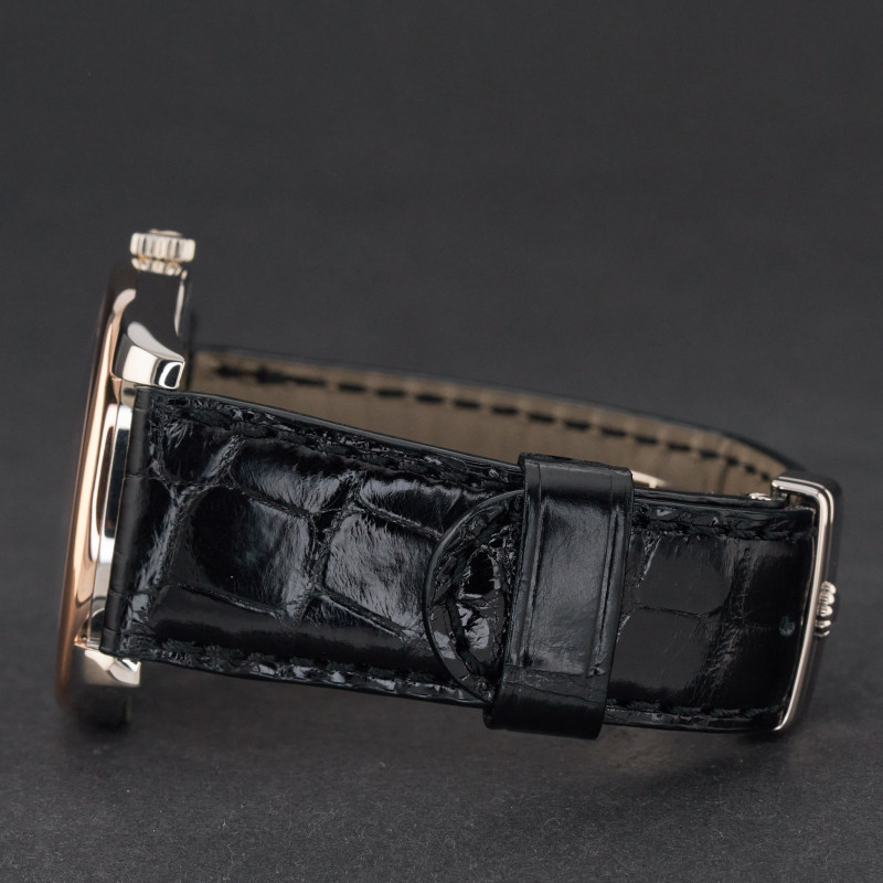 Rolex Cellini Danaos, 4243/9BIC, 38mm, 2006, Rose/White gold, Black/Bronze Arabic dial, Fullset, 1y warranty