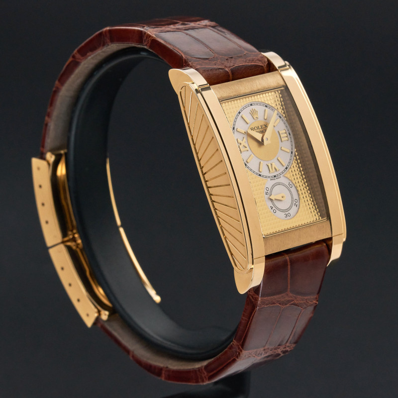 Rolex Cellini Prince, 5440, 28mm, 2006, Champagne Roman dial, Fullset, 1y warranty