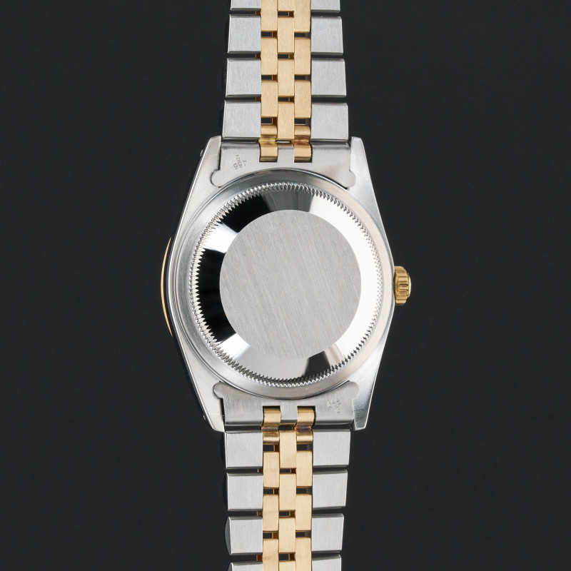 Rolex Datejust, 16233, 36mm, 1990, Two-Tone, White Small Diamond dial, Box, 1y warranty