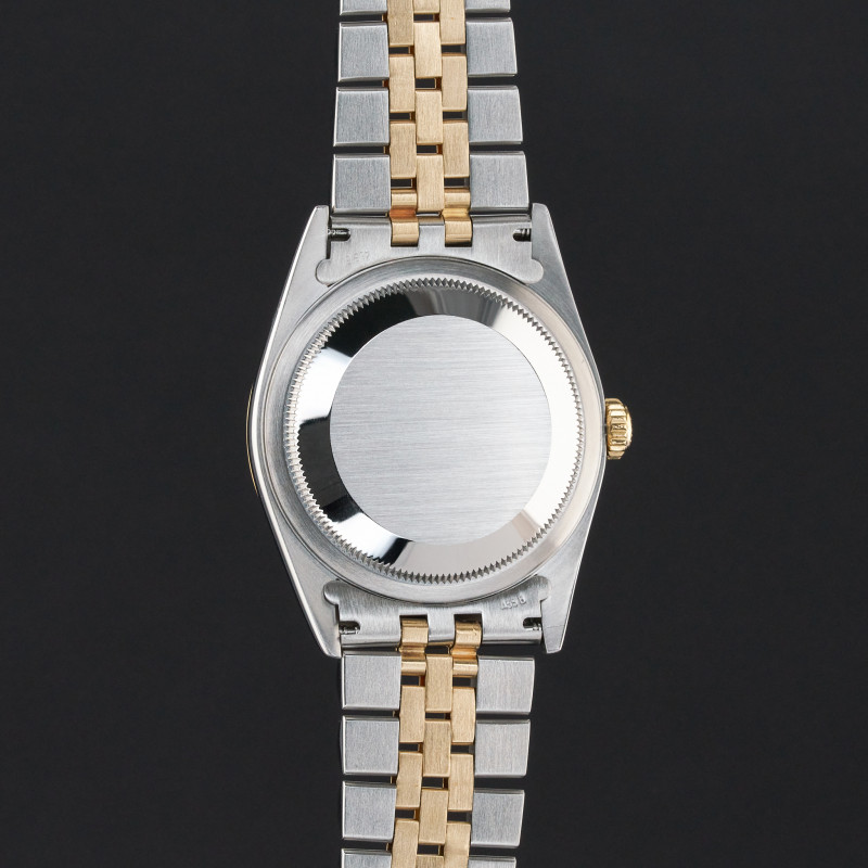 Rolex Datejust, 16233, 36mm, 1995, Two-Tone, Champagne Big Diamond dial, Fullset, 1y warranty