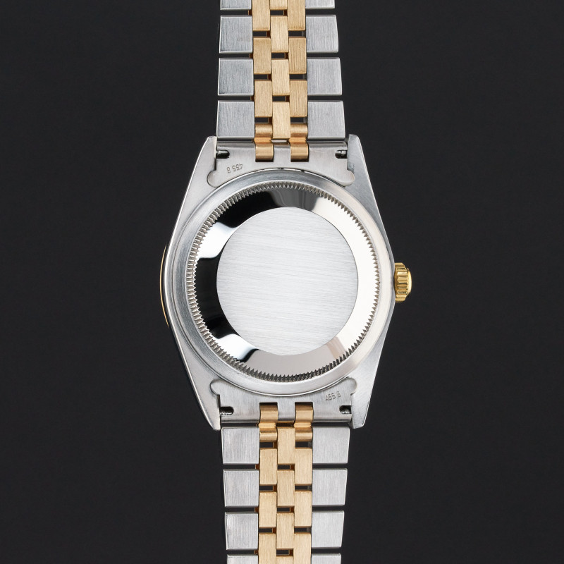 Rolex Datejust, 16233, 36mm, 1996, Two-Tone, Grey Big Diamond dial, Fullset, 1y warranty