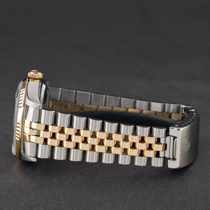 Rolex Datejust, 16233, 36mm, 1996, Two-Tone, Grey Jubilee Big Diamond dial, Fullset, 1y warranty