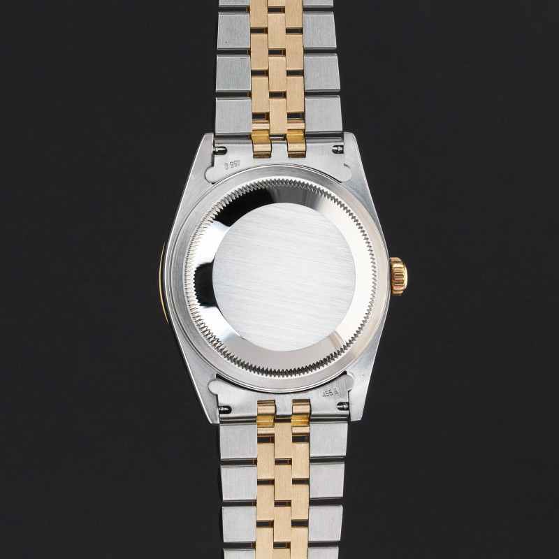Rolex Datejust, 16233, 36mm, 1996, Two-Tone, Grey Jubilee Big Diamond dial, Fullset, 1y warranty
