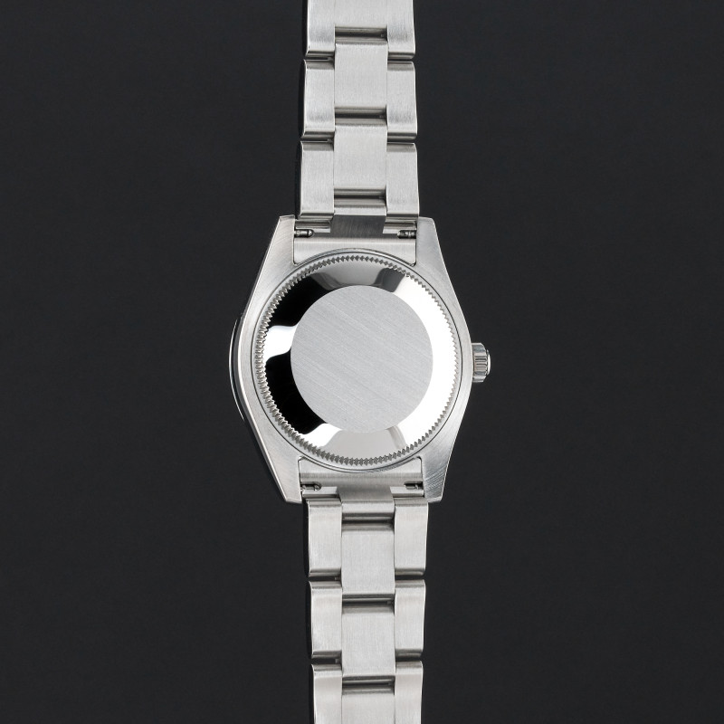 Rolex Oyster Perpetual, 177200, 31mm, 2015, Steel, Red Grape Roman dial, Fullset, 1y warranty