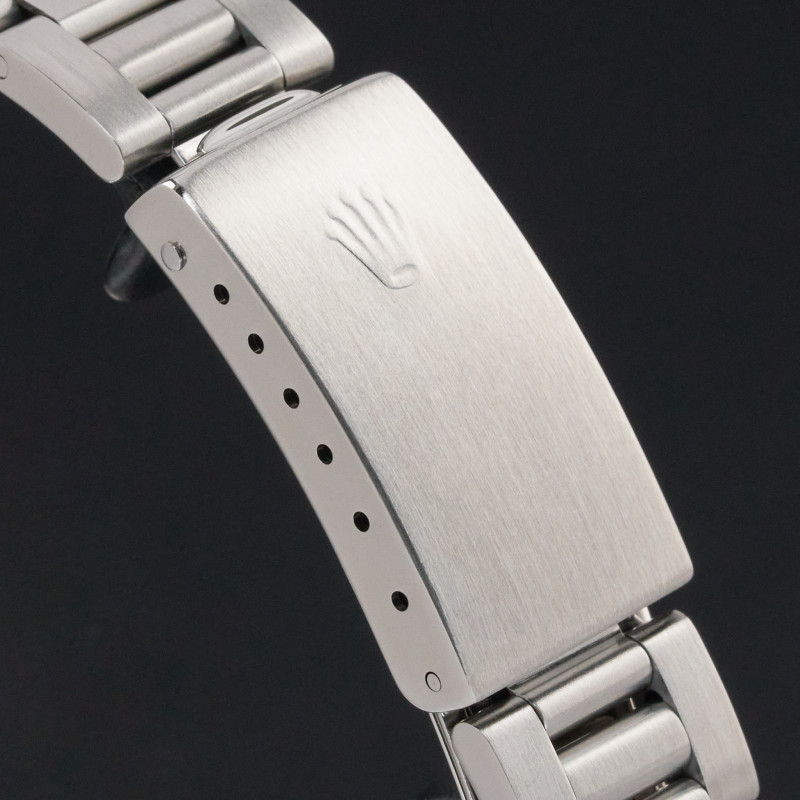 Rolex Oyster Perpetual, 67480, 31mm, 1998, Steel, Black Arabic dial, Fullset, 1y warranty