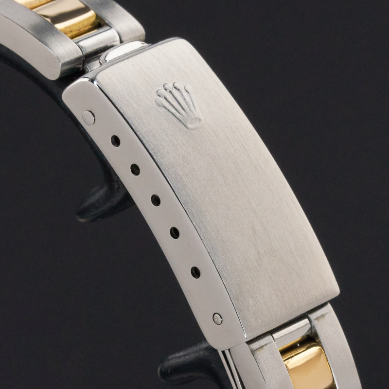 Rolex Oyster Perpetual Lady, 67183, 24mm, 1988, Two-Tone, Blue dial, Fullset, 1y warranty