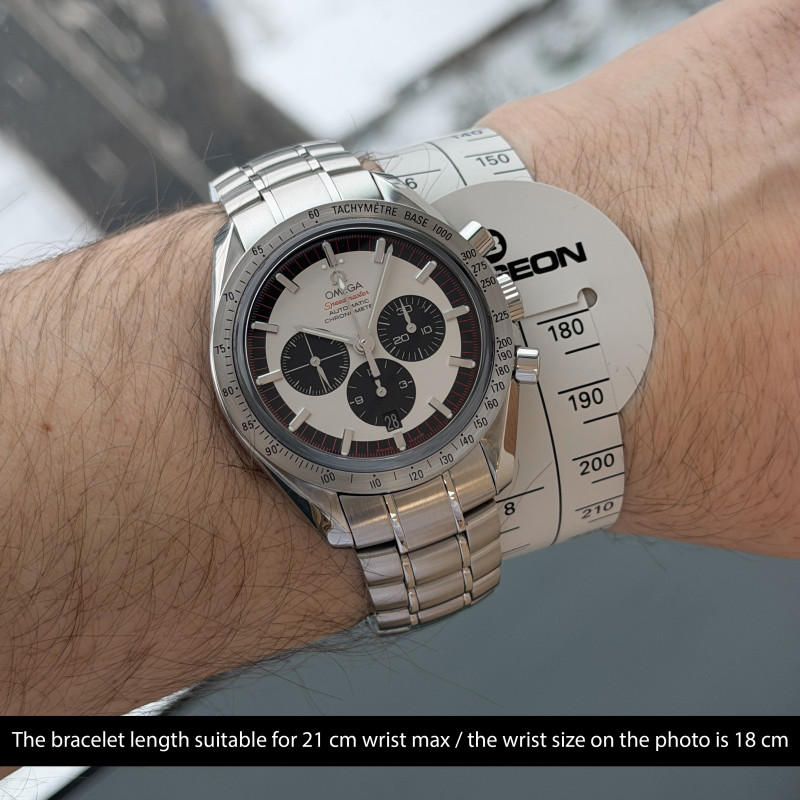 Omega Speedmaster Schumacher Legend, 3559.32, 42mm, 2005, Steel, Silver dial, Fullset, 1y warranty