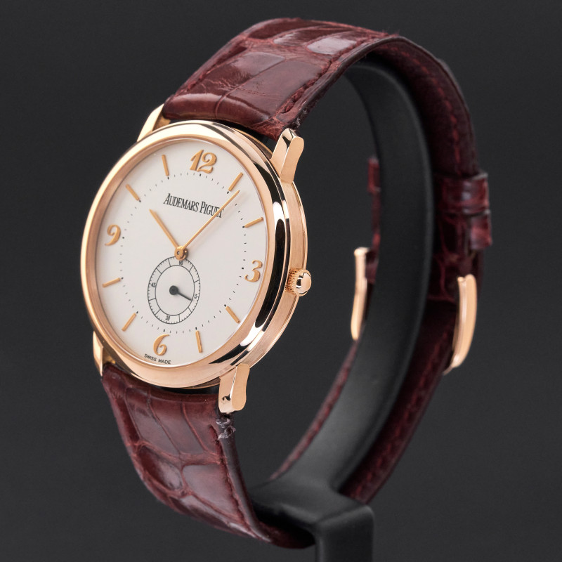 Audemars Piguet Classic, 14952OR, 34mm, Rose gold, Silver Arabic dial, Fullset, 1y warranty