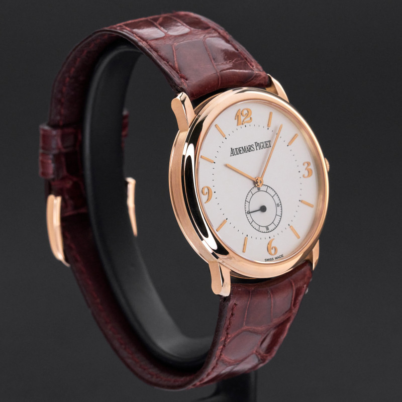 Audemars Piguet Classic, 14952OR, 34mm, Rose gold, Silver Arabic dial, Fullset, 1y warranty