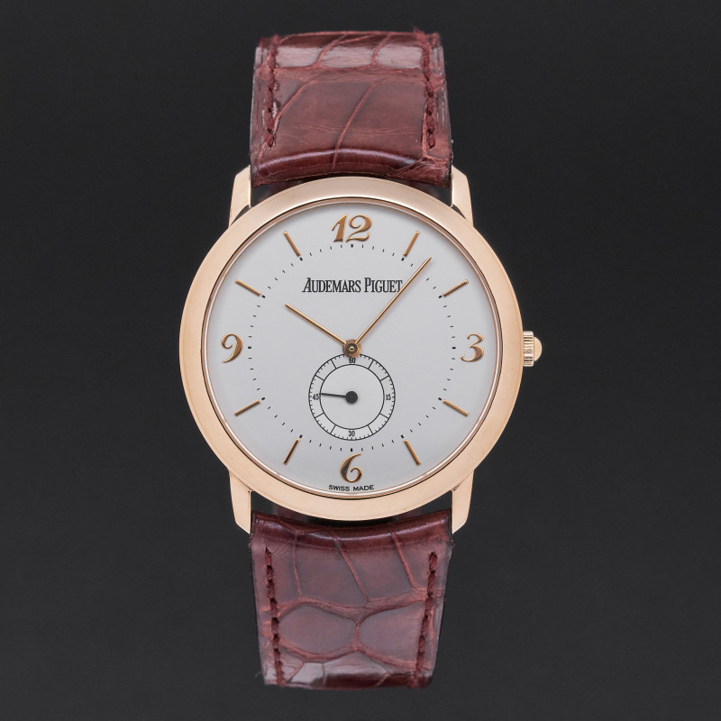 Audemars Piguet Classic, 14952OR, 34mm, Rose gold, Silver Arabic dial, Fullset, 1y warranty