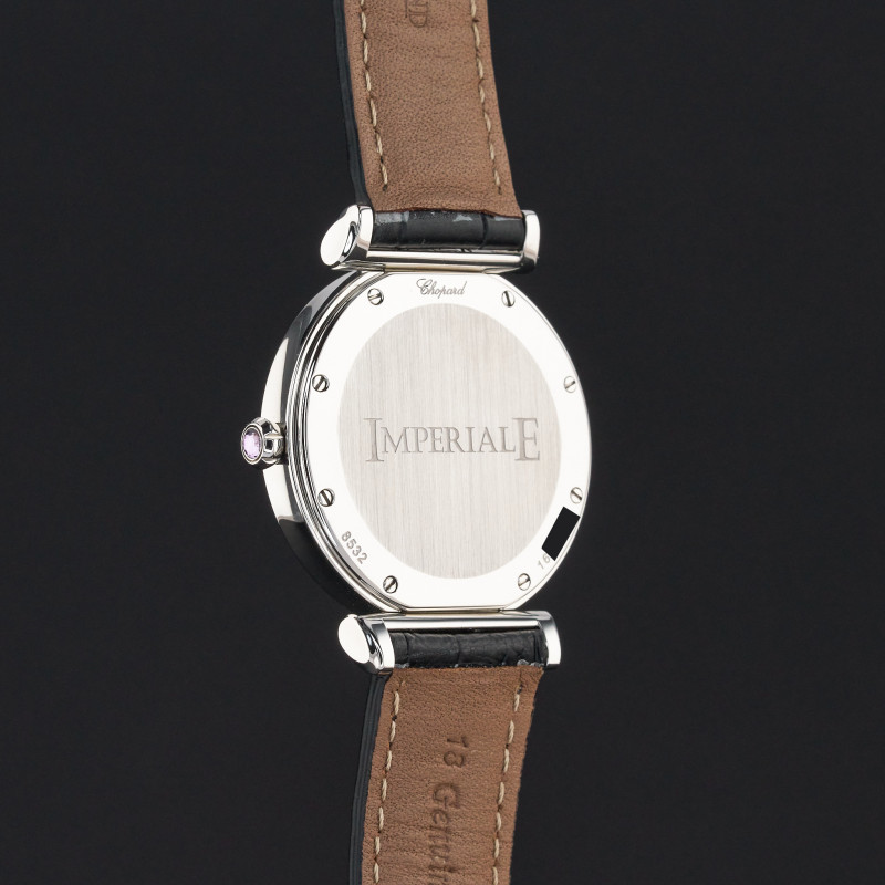 Chopard Imperiale, 388532-3001, 36mm, 2012, Steel, Silver Roman dial, Fullset, 1y warranty
