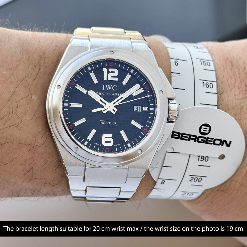 IWC Ingenieur Automatic, IW323604, 46mm, 2010, Steel, Black dial, Fullset, 1y warranty
