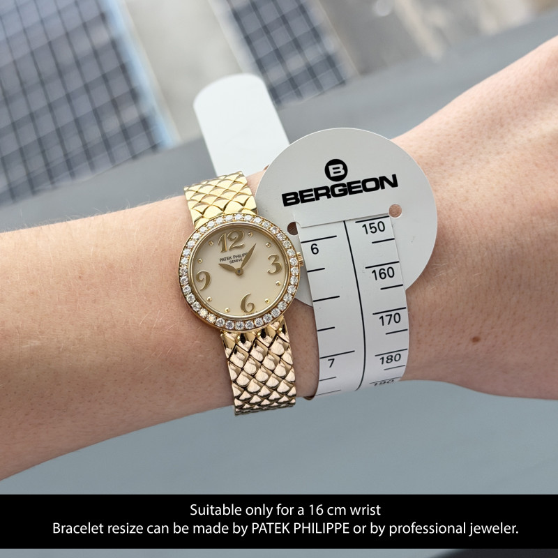 Patek Philippe Calatrava, 4820, 26mm, Yellow gold, Ivory Arabic dial, Fullset, 1y warranty
