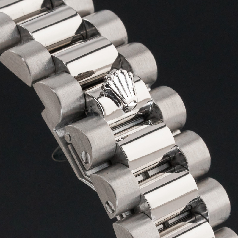 Rolex Day Date President, 18239, 36mm, 1999, White gold, Grey Jubilee Big Diamond dial, Fullset, 1y warranty