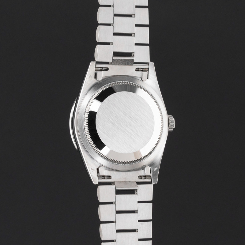 Rolex Day Date President, 18346, 36mm, 1993, Platinum, Silver Myriad Diamond Roman dial, Fullset, 1y warranty