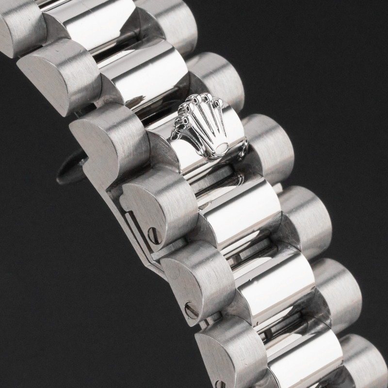 Rolex Day Date President, 18346, 36mm, 1993, Platinum, Silver Myriad Diamond Roman dial, Fullset, 1y warranty