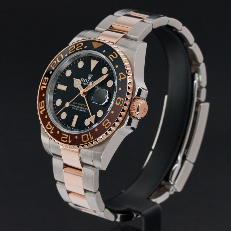 Rolex GMT-Master II, 126711CHNR, 40mm, 2019, Two-Tone, Black dial, Fullset, 1y warranty