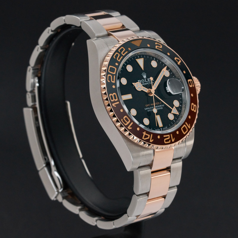 Rolex GMT-Master II, 126711CHNR, 40mm, 2019, Two-Tone, Black dial, Fullset, 1y warranty
