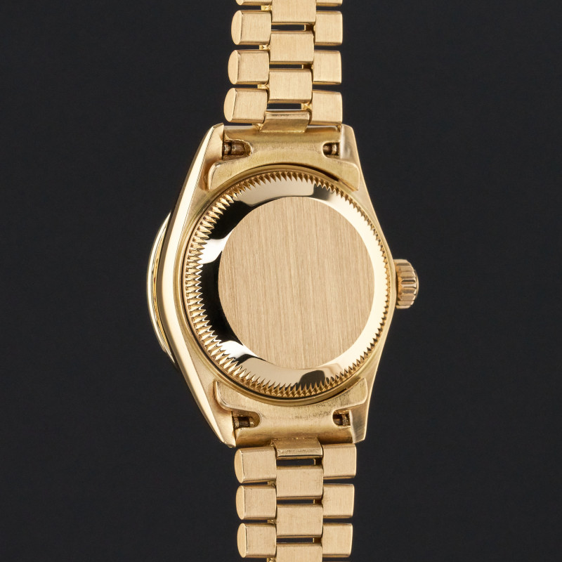 Rolex Lady Datejust, 69178, 26mm, 1989, Yellow gold, Pave Ruby Diamond dial, Fullset, 1y warranty