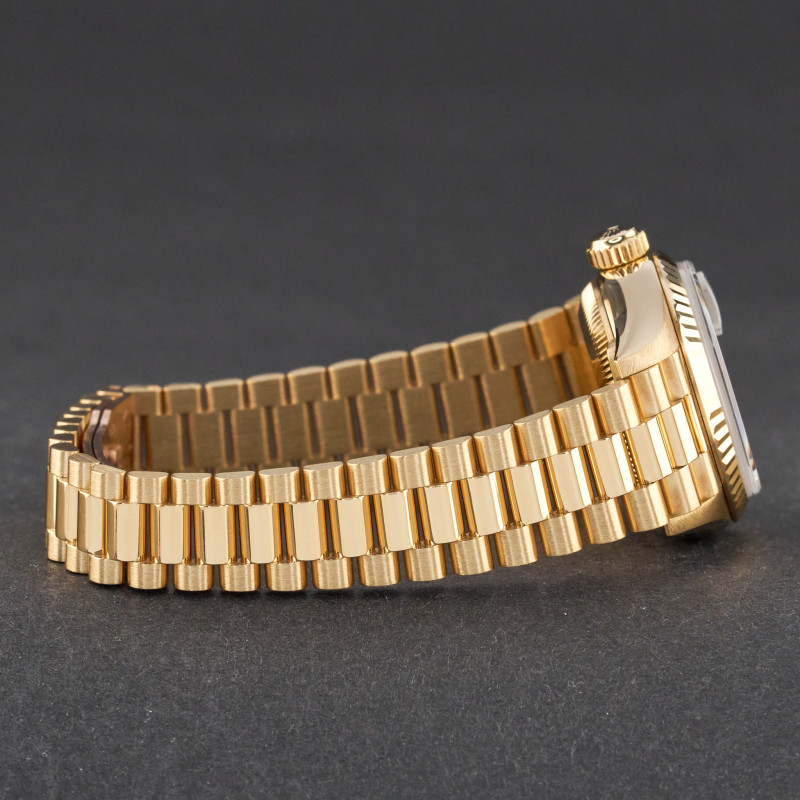 Rolex Lady Datejust, 69178, 26mm, 1993, Yellow gold, Silver MOP Roman dial, Fullset, 1y warranty