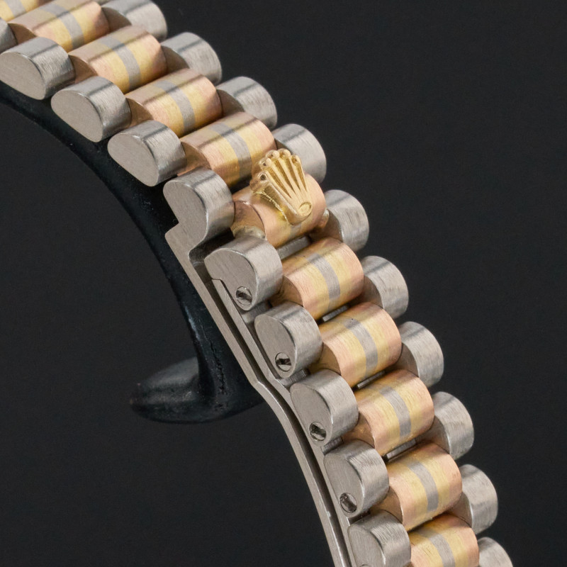 Rolex Lady Datejust, Rare TRIDOR, 69179, 26mm, 1986, Silver Small Diamond dial, Fullset, 1y warranty