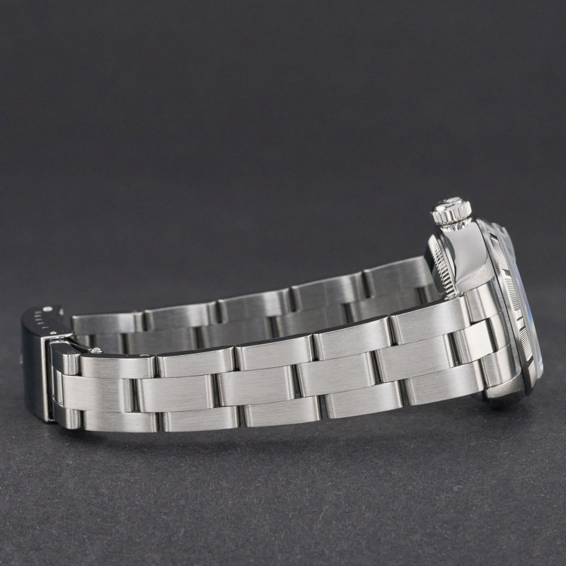 Rolex Oyster Perpetual Lady Date, 69190, 26mm, 1999, Steel, Blue Arabic dial, Fullset, 1y warranty