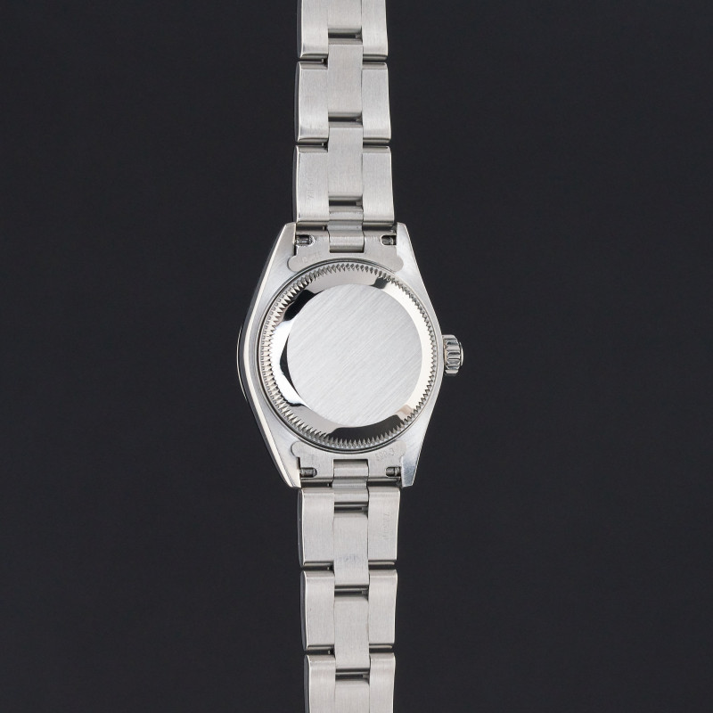 Rolex Oyster Perpetual Lady Date, 69190, 26mm, 1999, Steel, Blue Arabic dial, Fullset, 1y warranty