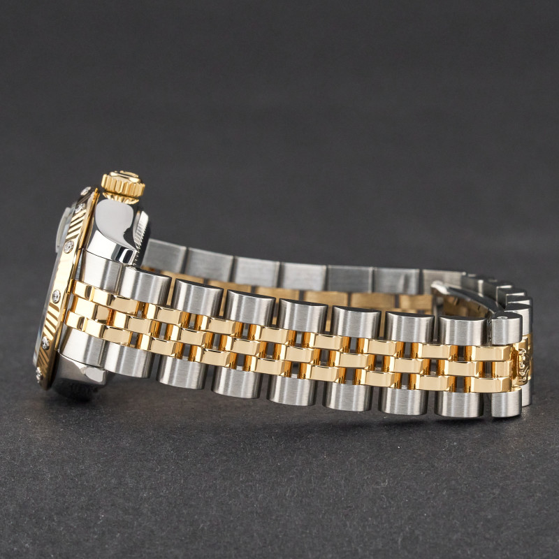 Rolex Lady Datejust, 179313, 26mm, 2008, Two-Tone, Silver Jubilee Diamond dial, Box, 1y warranty
