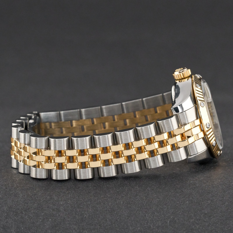 Rolex Lady Datejust, 179313, 26mm, 2008, Two-Tone, Silver Jubilee Diamond dial, Box, 1y warranty