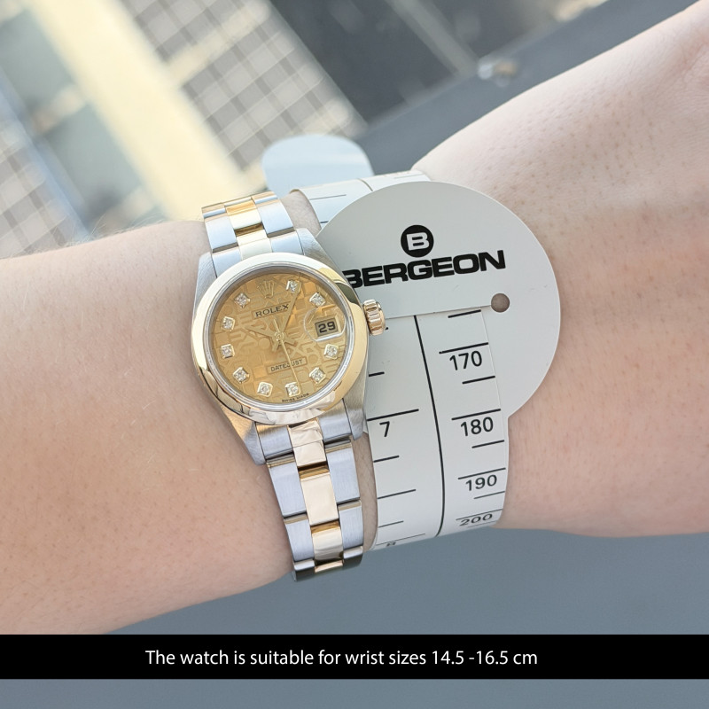 Rolex Lady Datejust, 79163, 26mm, 1999, Two-Tone, Champagne Jubilee Big Diamond dial, Fullset, 1y warranty