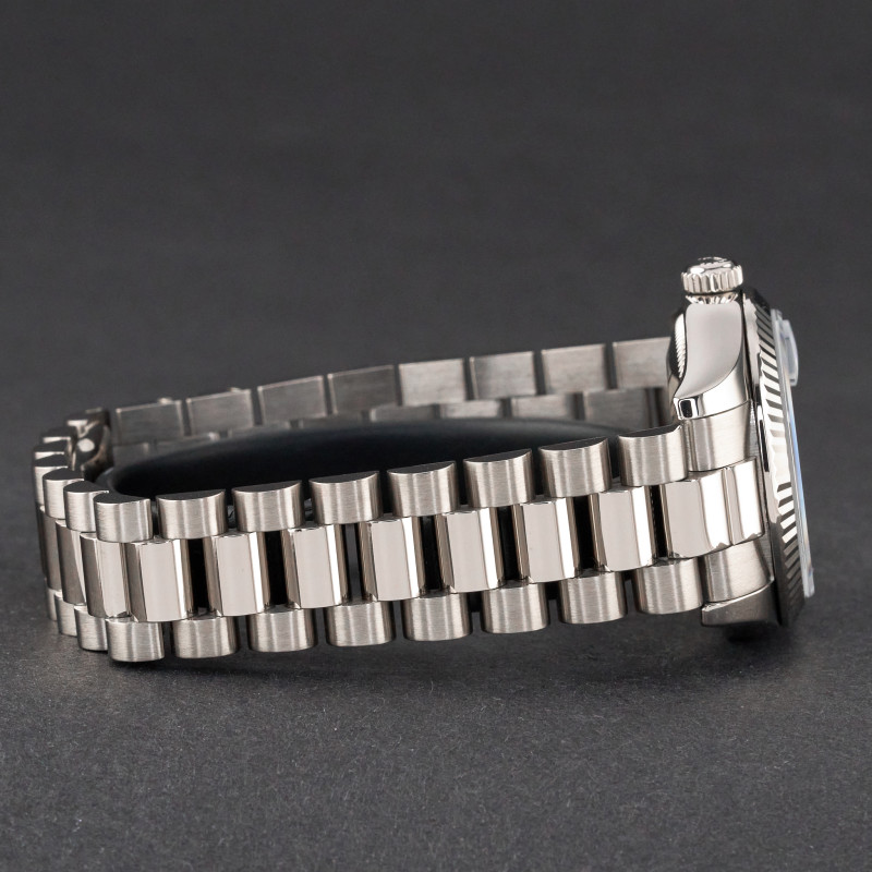 Rolex Datejust, 178279, 31mm, 2002, White gold, RARE Sodalite Diamond dial, Fullset, 1y warranty