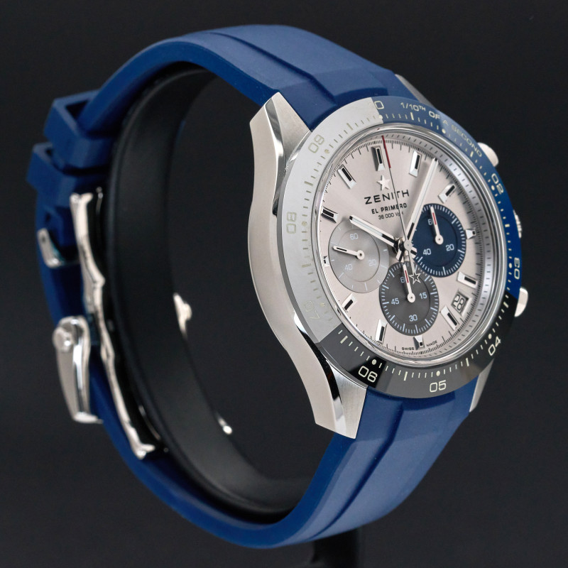 Zenith Chronomaster Sport, 03.3103.3600/69.R950, 41mm, 2024, Steel, Silver dial, Fullset, Official warranty