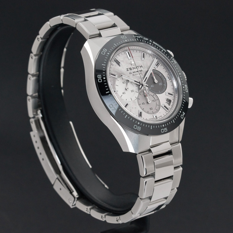 Zenith Chronomaster Sport, 03.3120.3600/76.M3100, 41mm, 2024, Steel, Meteorite dial, Fullset, Official warranty